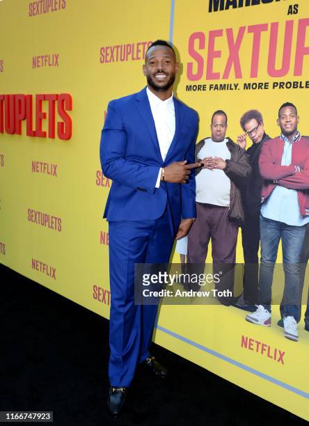 Marlon Wayans attends the Netflix World Premiere Of 'SEXTUPLETS' at The Arclight Hollywood on August 07, 2019 in Hollywood, California.