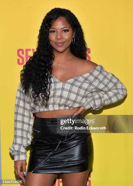 Yanira Pache attends the premiere of Netflix's "Sextuplets" at ArcLight Hollywood on August 07, 2019 in Hollywood, California.