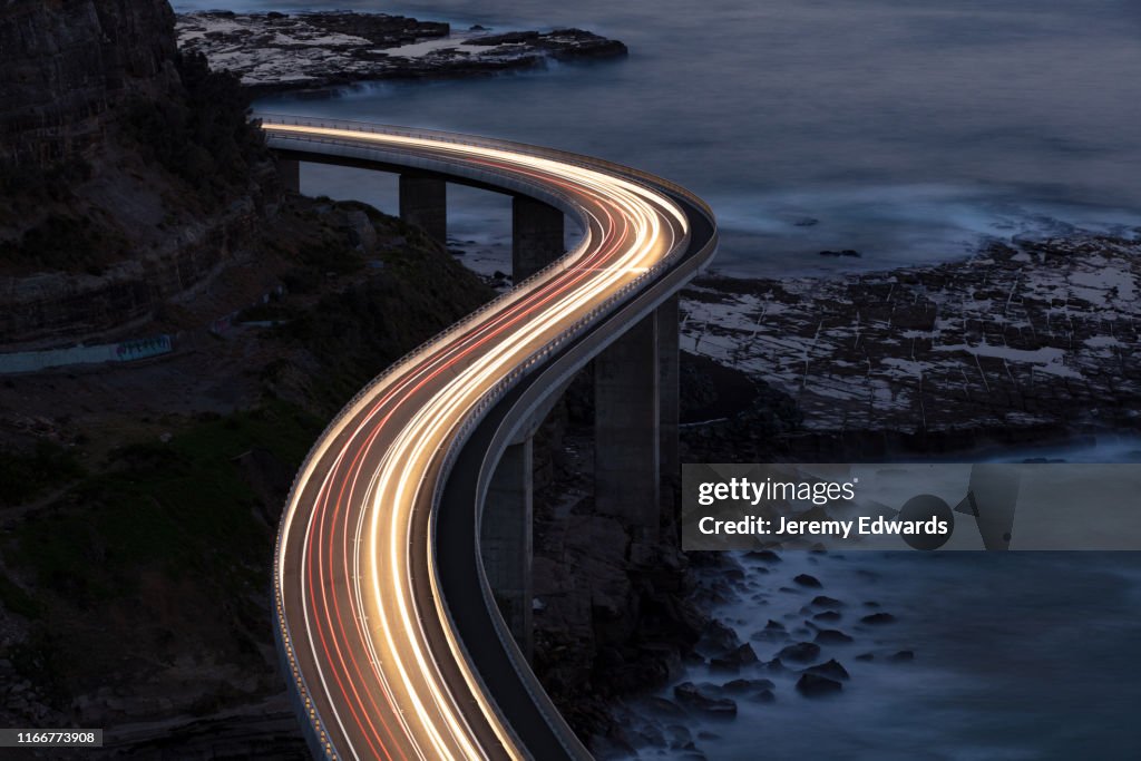 Traffic on Bridge