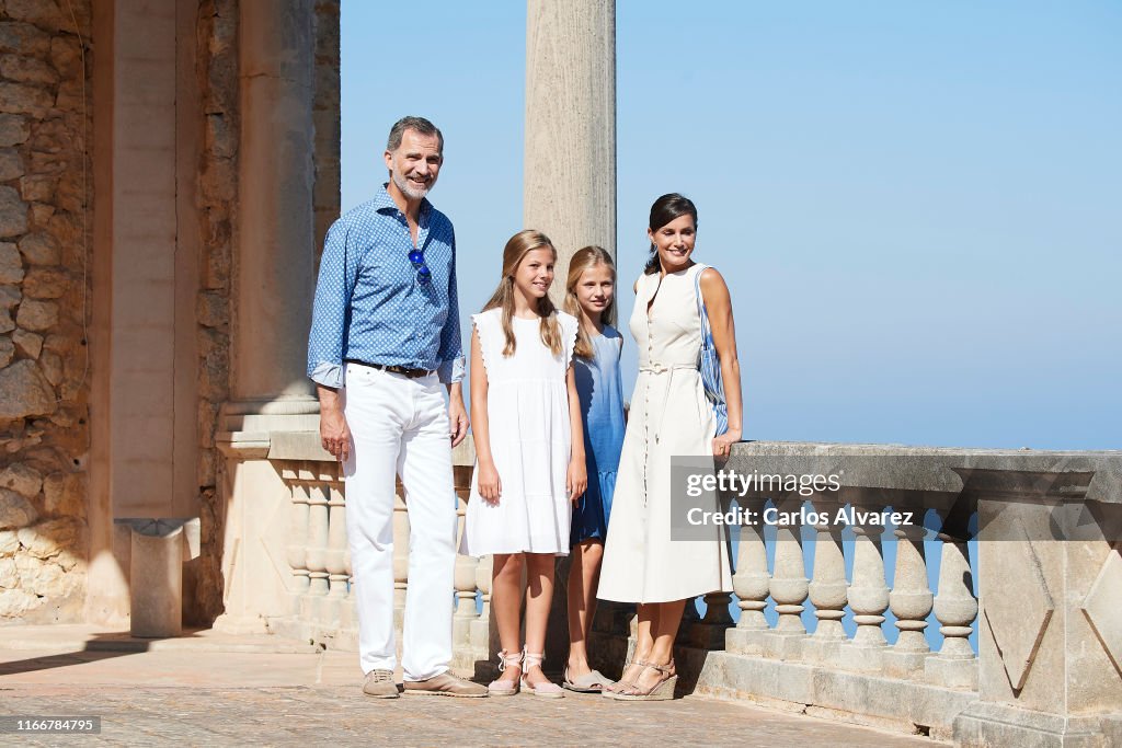 Spanish Royals Visit 'Son Marroig' Museum