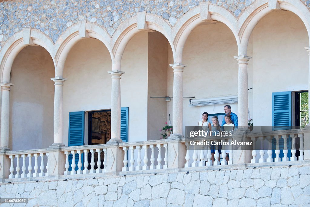 Spanish Royals Visit 'Son Marroig' Museum