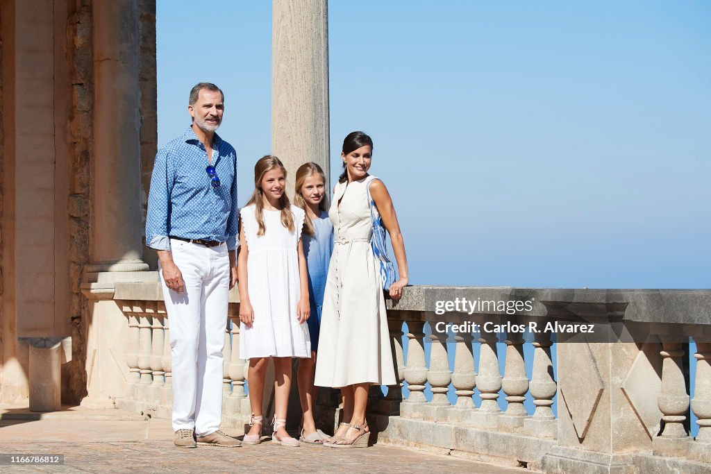 Spanish Royals Visit 'Son Marroig' Museum