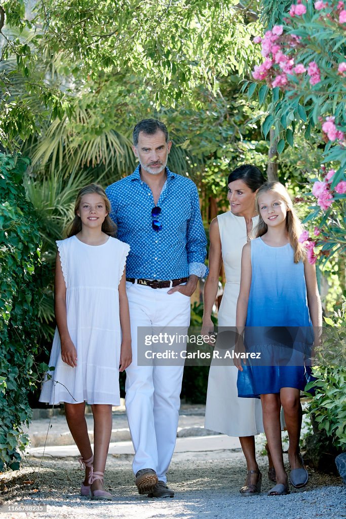 Spanish Royals Visit 'Son Marroig' Museum