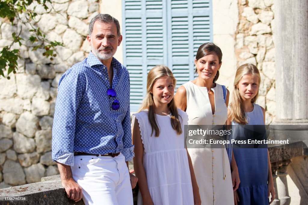 Spanish Royals Visit 'Son Marroig' Museum