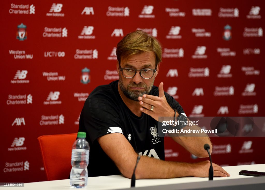 Liverpool FC Press Conference