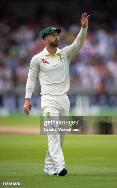 Matthew Wade of Australia during day two of the first Ashes test match at Edgbaston on August 2, 2019 in Birmingham, England.