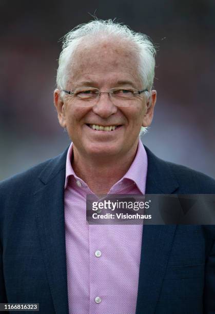 Sky TV Commentator and Presenter David Gower before day two of the first Ashes test match at Edgbaston on August 2, 2019 in Birmingham, England.