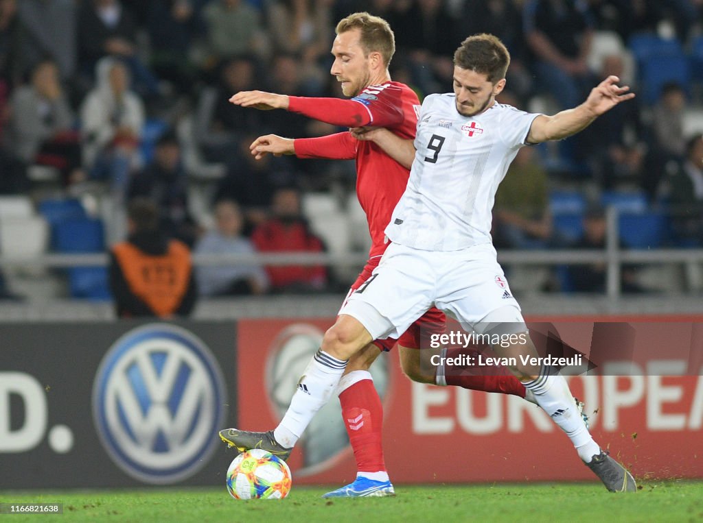 Georgia v Denmark  - UEFA Euro 2020 Qualifier