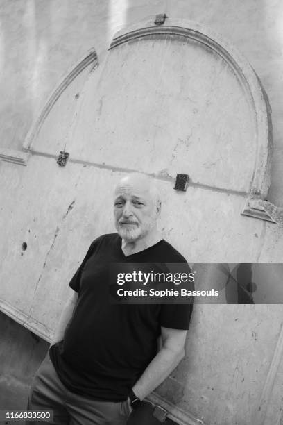 Portrait of american writer Andre Aciman, Toulouse, 29th June 2019