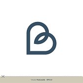 B Letter Logo Template Illustration Design. Vector EPS 10.
