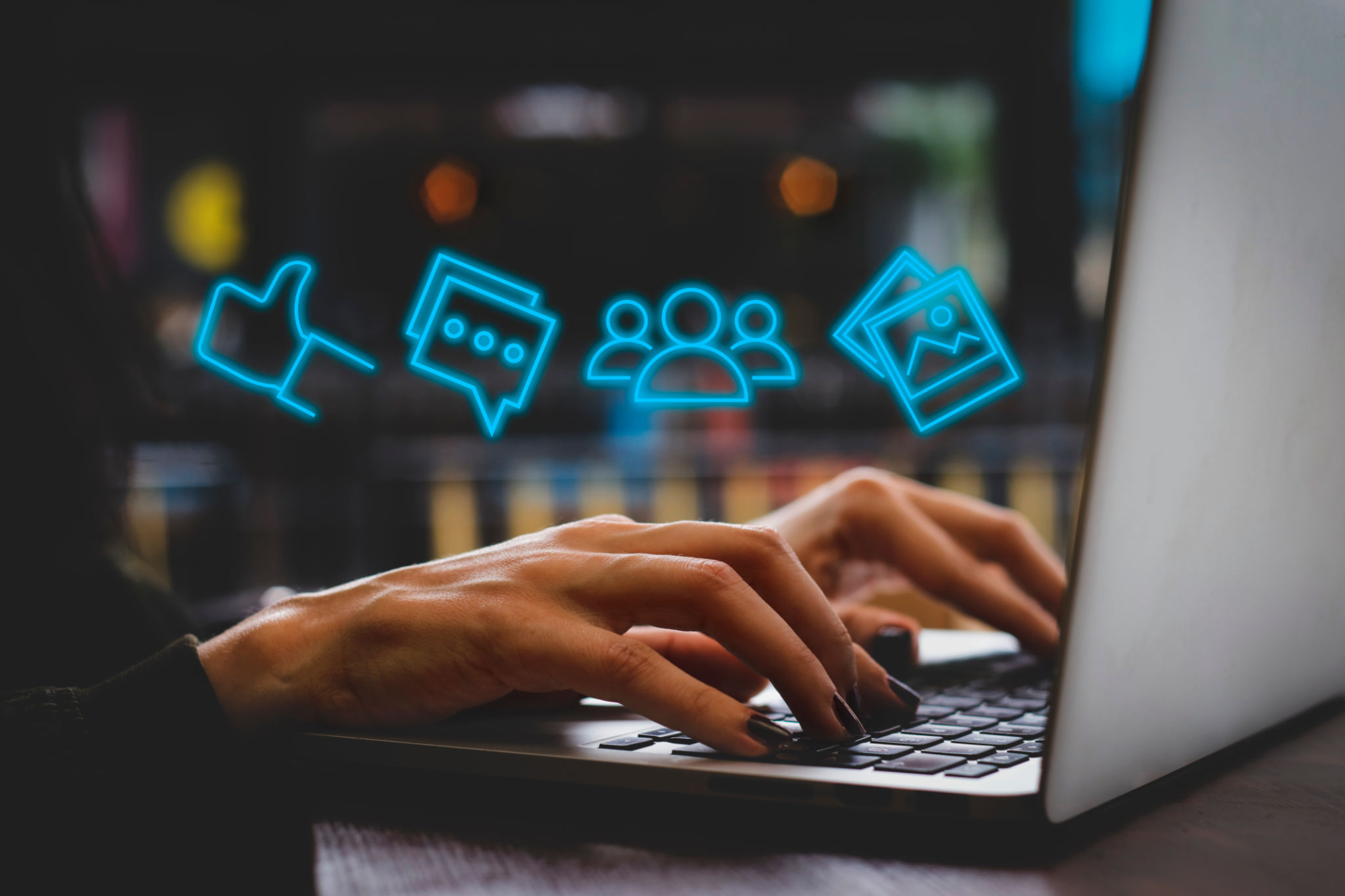 social media content