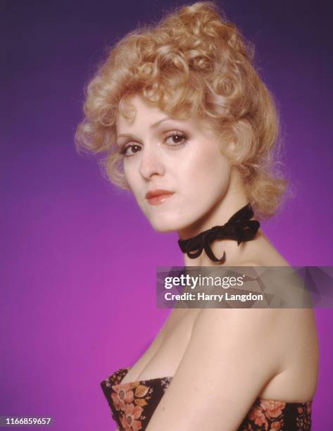 Broadway Actress Bernadette peters poses for a portrait in 1979 in Los Angeles, California.