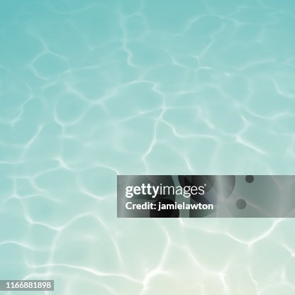 Unterwasserhintergrund mit Ripples und Reflexionen Unterwasserhintergrund mit Ripples und Reflexionen
