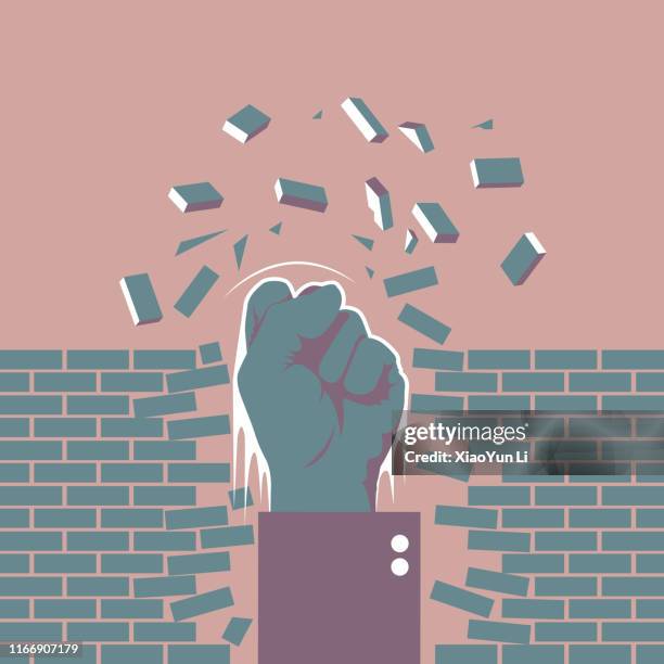 1,333 Busting Through Brick Wall Stock Photos, High-Res Pictures, and ...