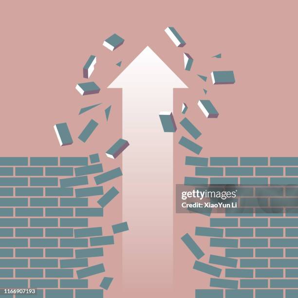 ilustraciones, imágenes clip art, dibujos animados e iconos de stock de barrera revolucionaria - pared de ladrillos