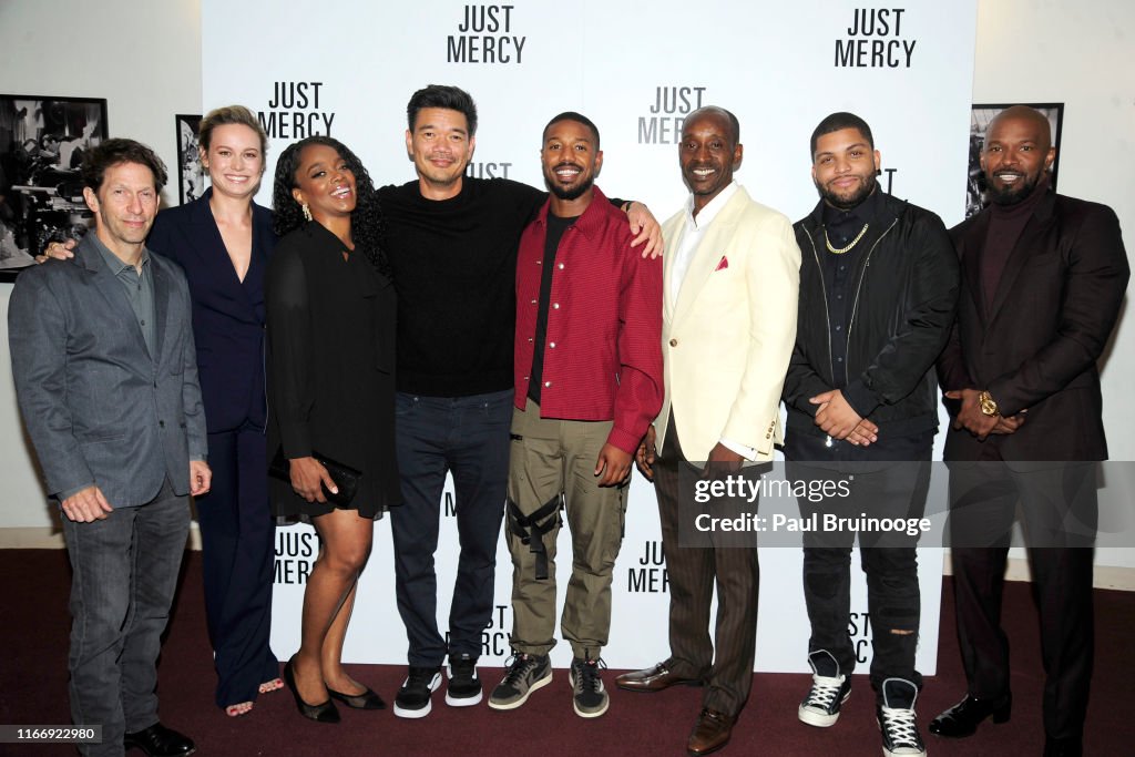 Warner Bros. Hosts A Special Screening Of "Just Mercy"