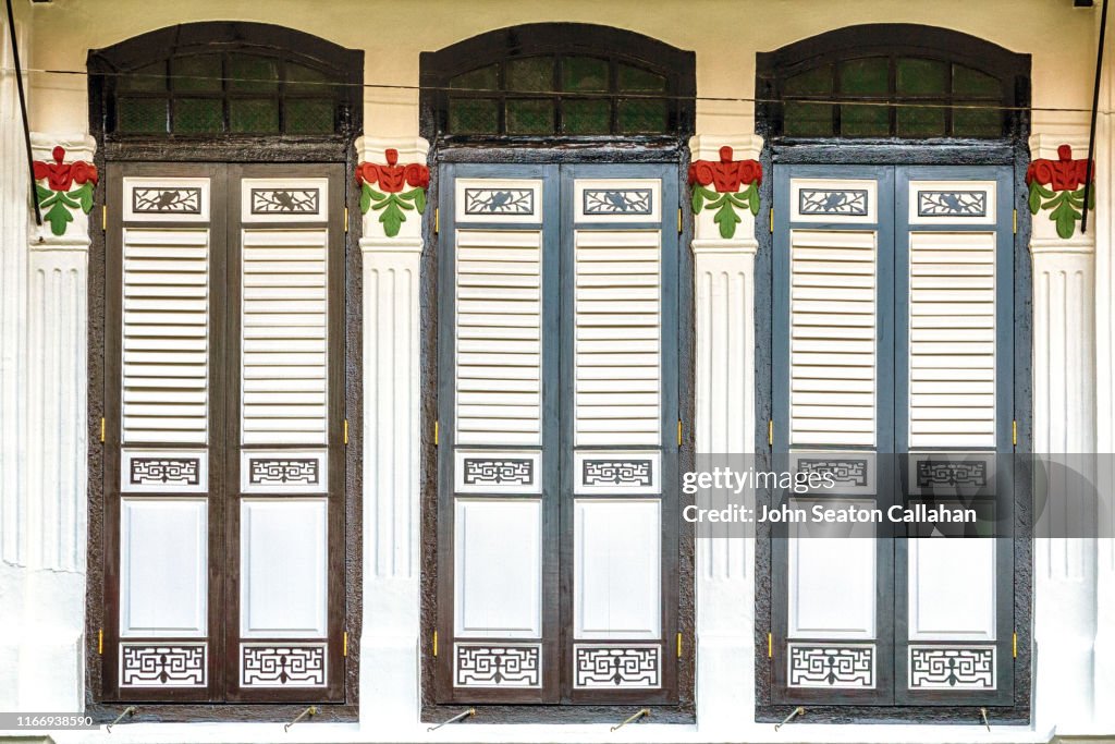 Singapore, Shophouse in Emerald Hill