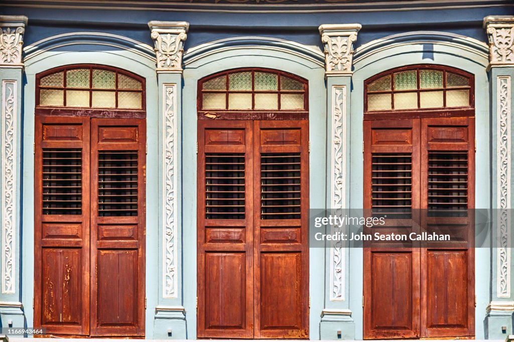 Singapore, Shophouse in Emerald Hill