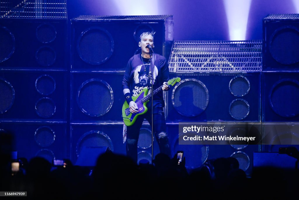 Blink-182 And Lil Wayne Perform At The Forum