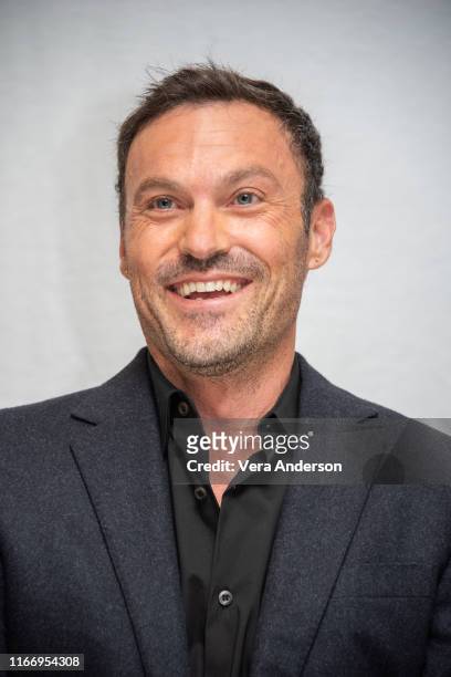 Brian Austin Green at the "BH90210" Press Conference at the Four Seasons Hotel on August 08, 2019 in Beverly Hills, California.