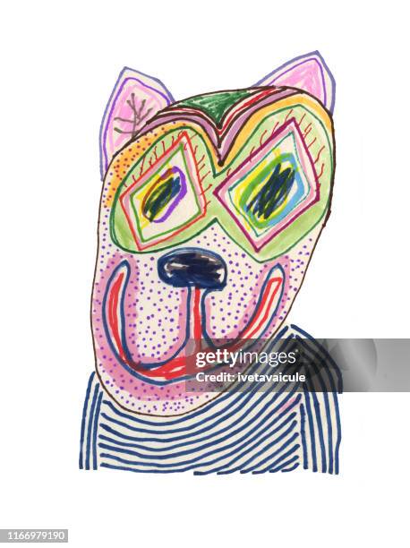 katze - cat face mask stock-grafiken, -clipart, -cartoons und -symbole