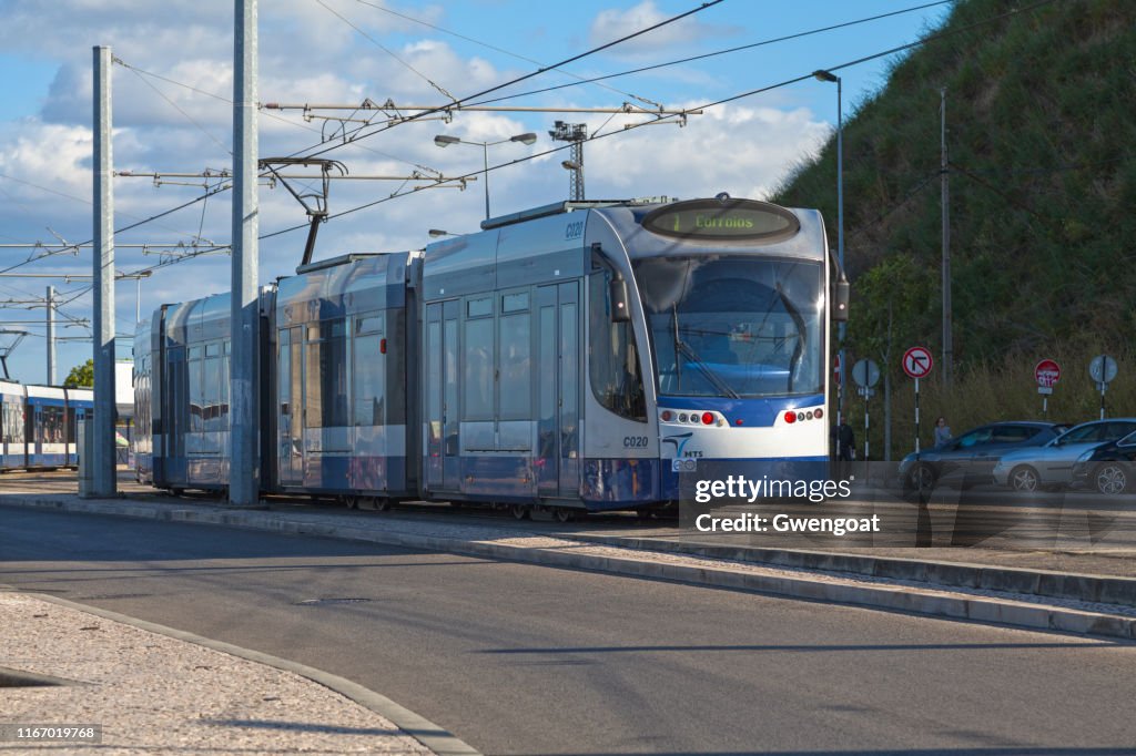 Straßenbahn in Almada