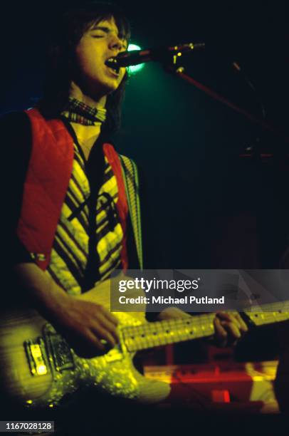 Scottish musician and guitarist Jimmy McCulloch performing with Wings on their 'Wings Over the World' tour, March 1976.