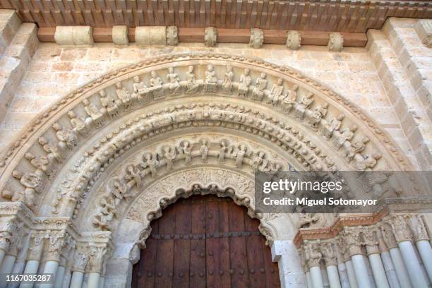 colegiata de toro - românico imagens e fotografias de stock