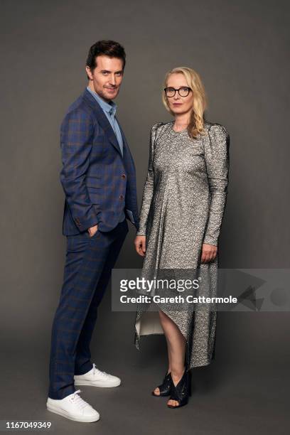 Actor Richard Armitage and writer/director/actor Julie Delpy from the film 'My Zoe' poses for a portrait during the 2019 Toronto International Film...