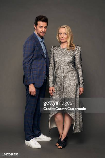 Actor Richard Armitage and writer/director/actor Julie Delpy from the film 'My Zoe' poses for a portrait during the 2019 Toronto International Film...