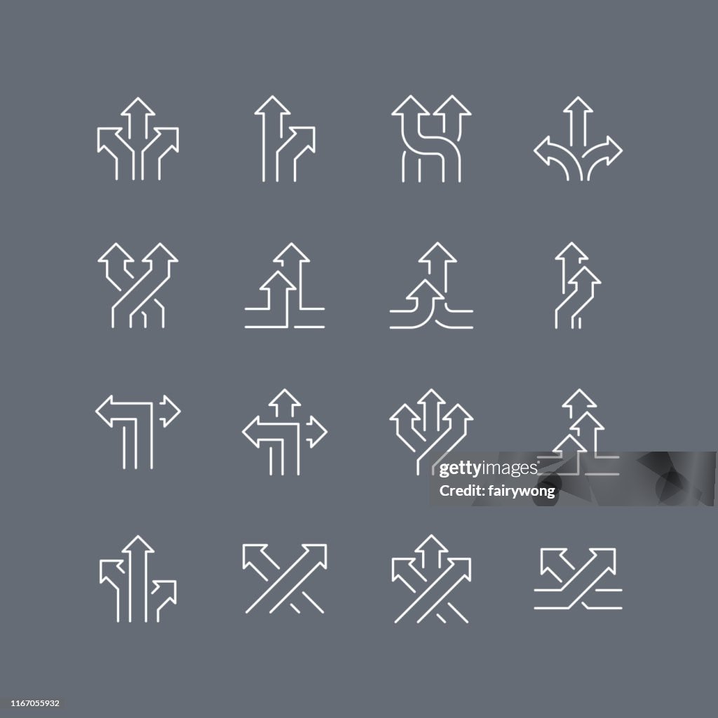 Set Of Arrows High-Res Vector Graphic - Getty Images