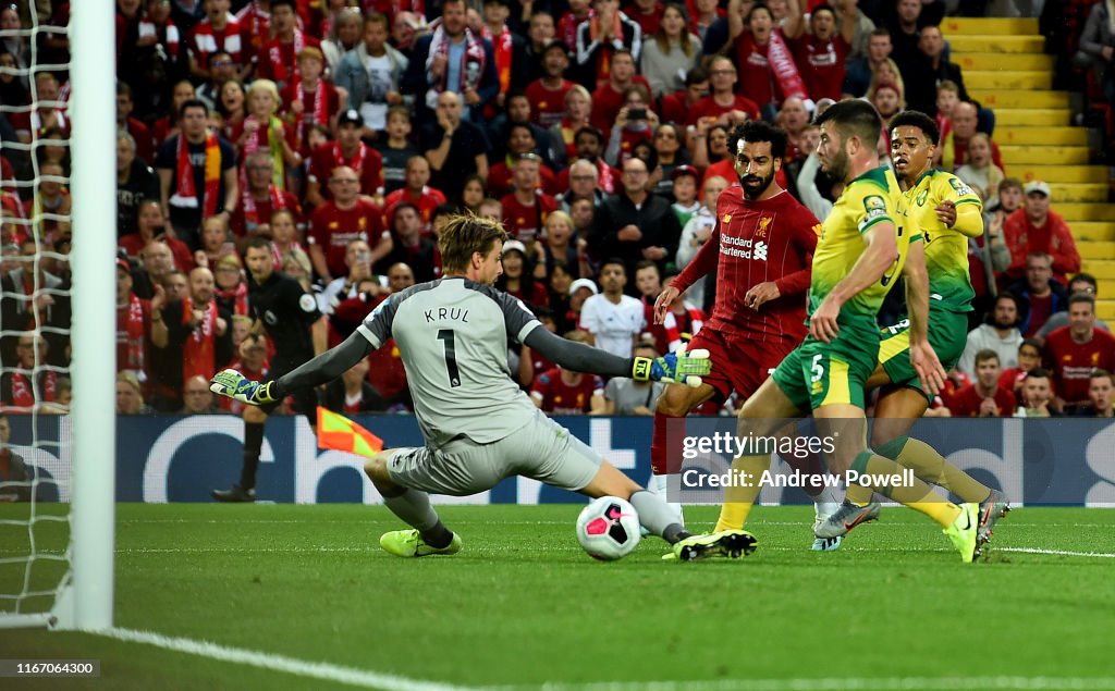 Liverpool FC v Norwich City - Premier League