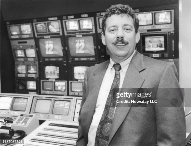 James L. Dolan, Chief Executive Officer of Rainbow Programming Holdings, Inc. Poses in the control room of News 12 in Woodbury, New York on November...