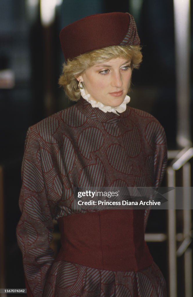 Diana At Heathrow