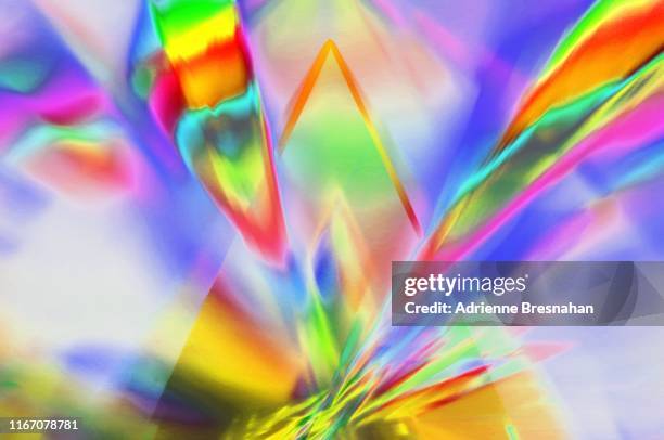 prism spectrum - aura stock pictures, royalty-free photos & images
