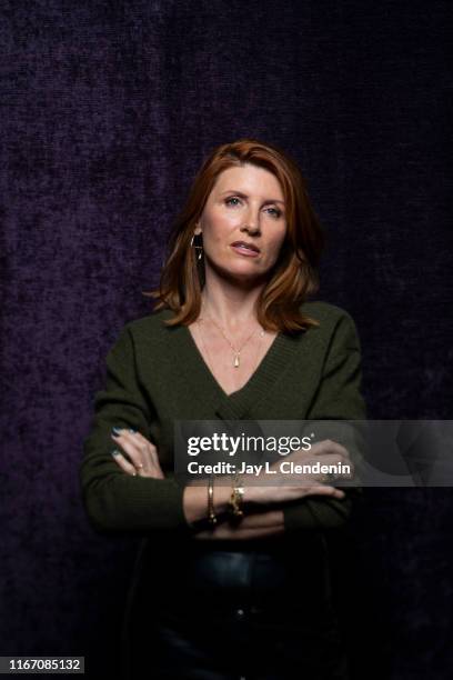 Actress Sharon Horgan from 'Military Wives' is photographed for Los Angeles Times on September 6, 2019 at the Toronto International Film Festival in...