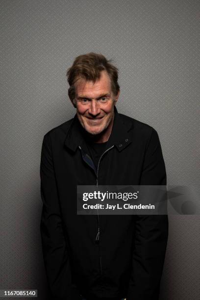 Actor Jason Flemyng from 'Military Wives' is photographed for Los Angeles Times on September 6, 2019 at the Toronto International Film Festival in...