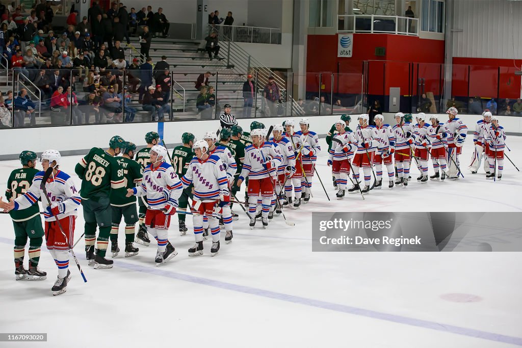 NHL Prospects Tournament Day-4 New York vs Minnesota