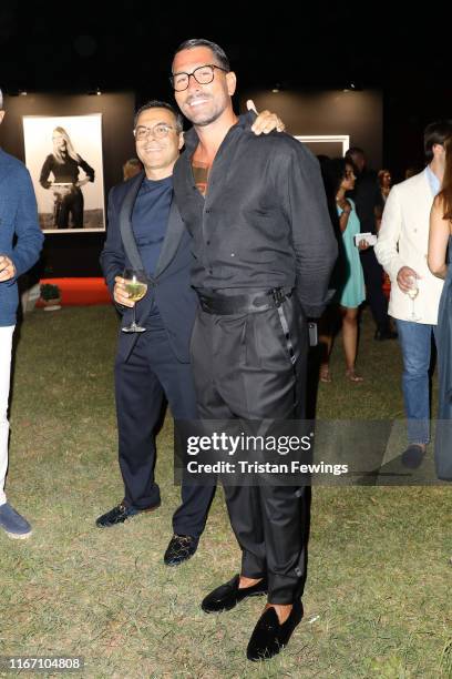 Marco Borriello attends the cocktail at the Unicef Summer Gala Presented by Luisaviaroma at on August 09, 2019 in Porto Cervo, Italy.