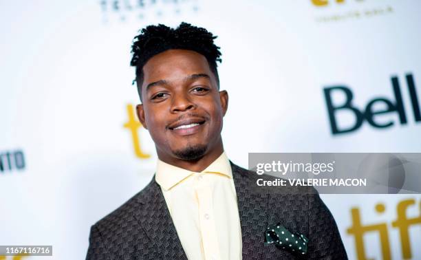 Canadian actor Stephan James attends TIFF Tribute Gala during the 2019 Toronto International Film Festival Day 5 at The Fairmont Royal York Hotel on...