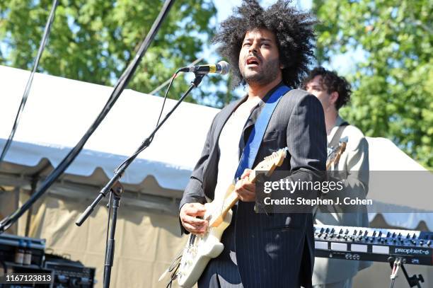 Twin Shadow performs during the 2019 Bellwether Music Festival at Renaissance Park on August 09, 2019 in Waynesville, Ohio.