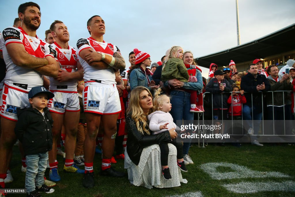 NRL Rd 21 - Dragons v Titans