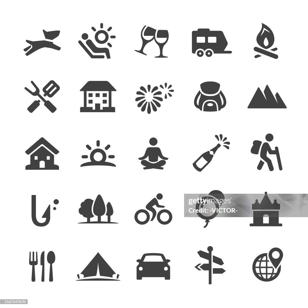 Vacation Icons - Smart Series