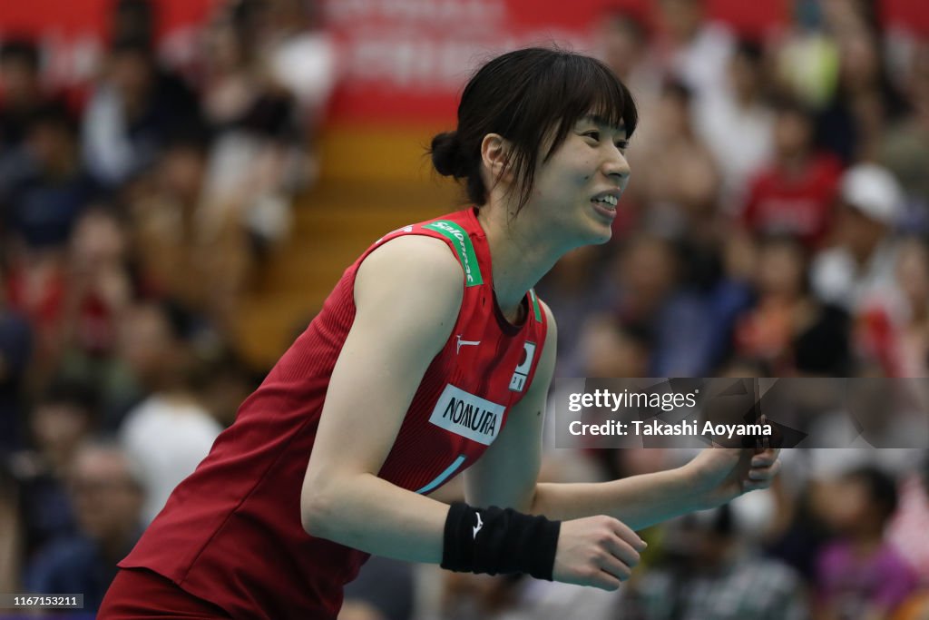 Japan v Chinese Taipei - Women's Volleyball International