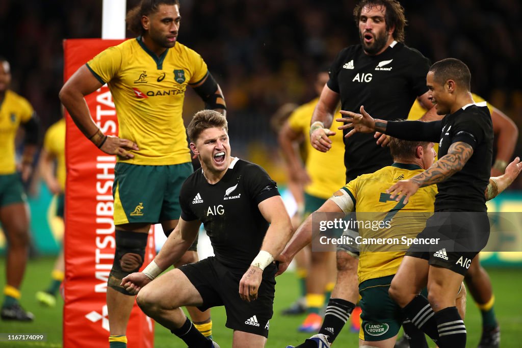 Australia v New Zealand - 2019 Rugby Championship