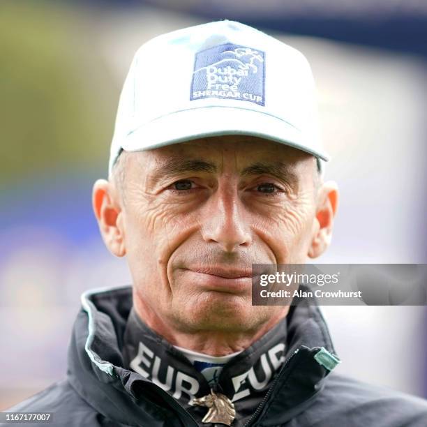 Gerald Mosse poses during the Dubai Duty Free Shergar Cup at Ascot Racecourse on August 10, 2019 in Ascot, England.