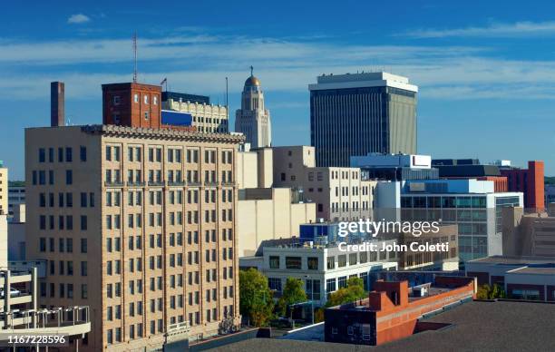 lincoln, nebraska - downtown savannah stock pictures, royalty-free photos & images