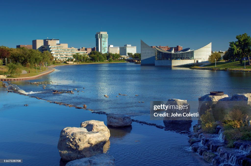 Wichita, Kansas and the Arkansas River