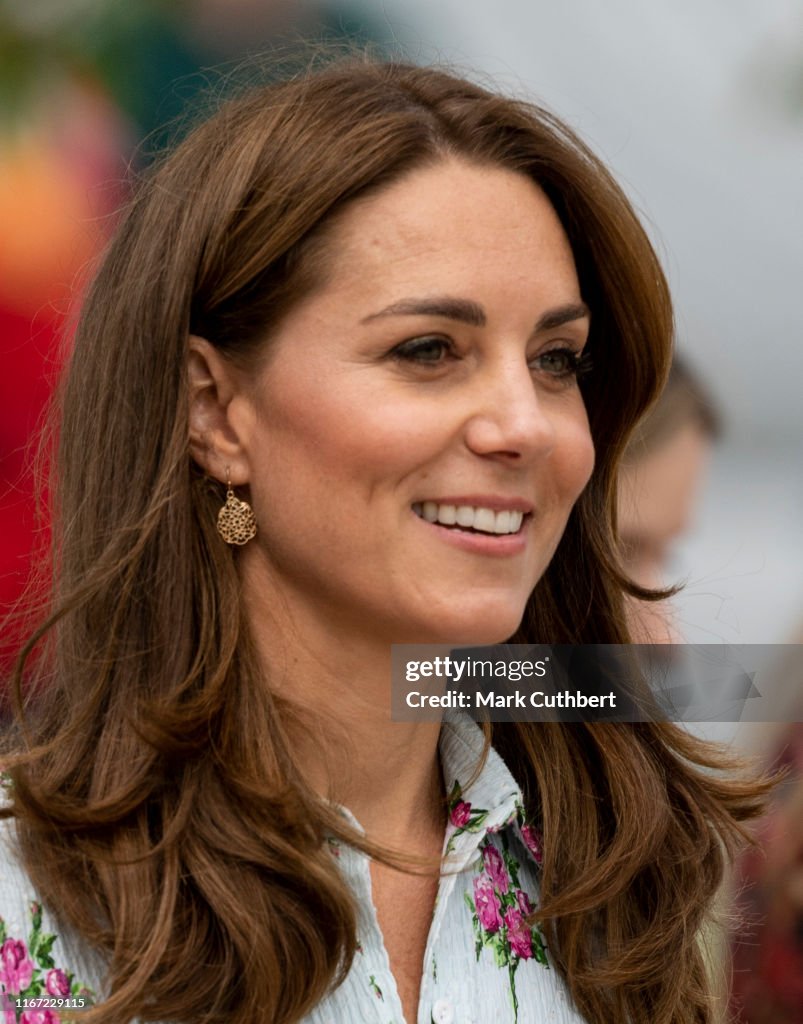 The Duchess Of Cambridge Attends "Back to Nature" Festival