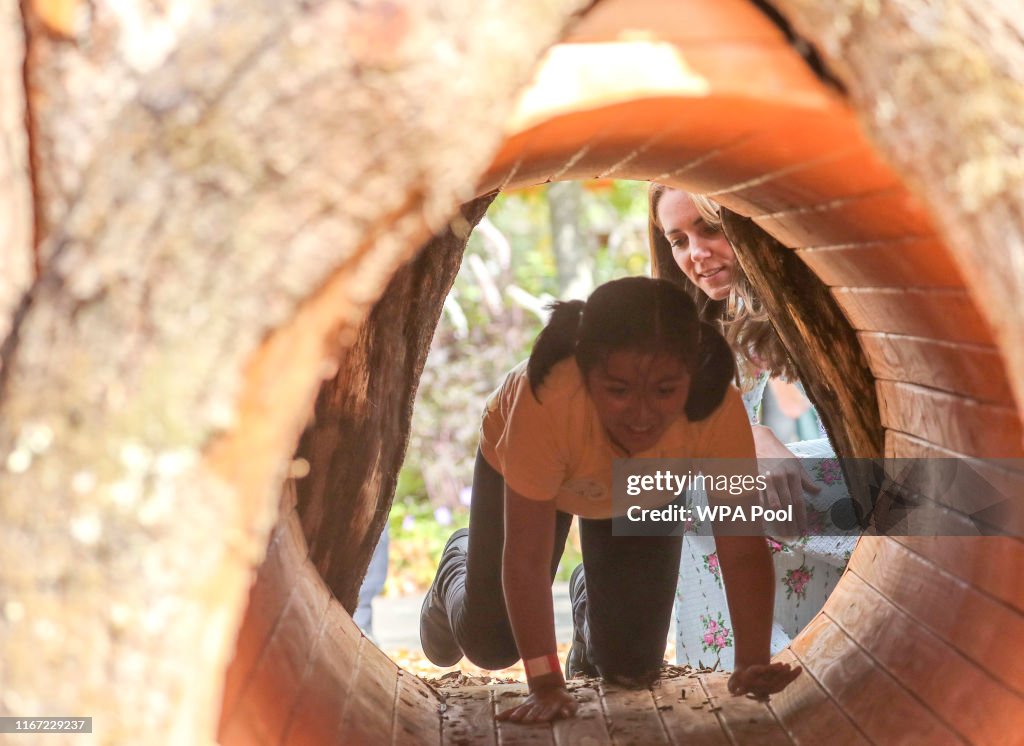 The Duchess Of Cambridge Attends "Back to Nature" Festival